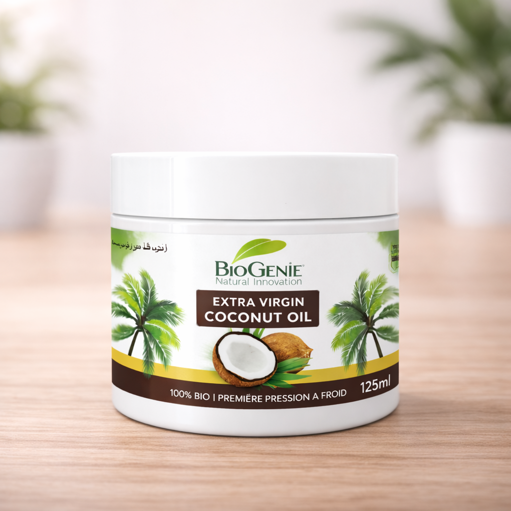 huile de coco 125ml Huile de Noix de Coco Extra Vierge 125ML – Image 1